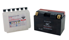 BCT12A-AGM | Motorradbatterie AGM, YT12A-BS, 12 V, 10 Ah, Kaltstartstrom: 175 A, 150 x 85 x 105 mm