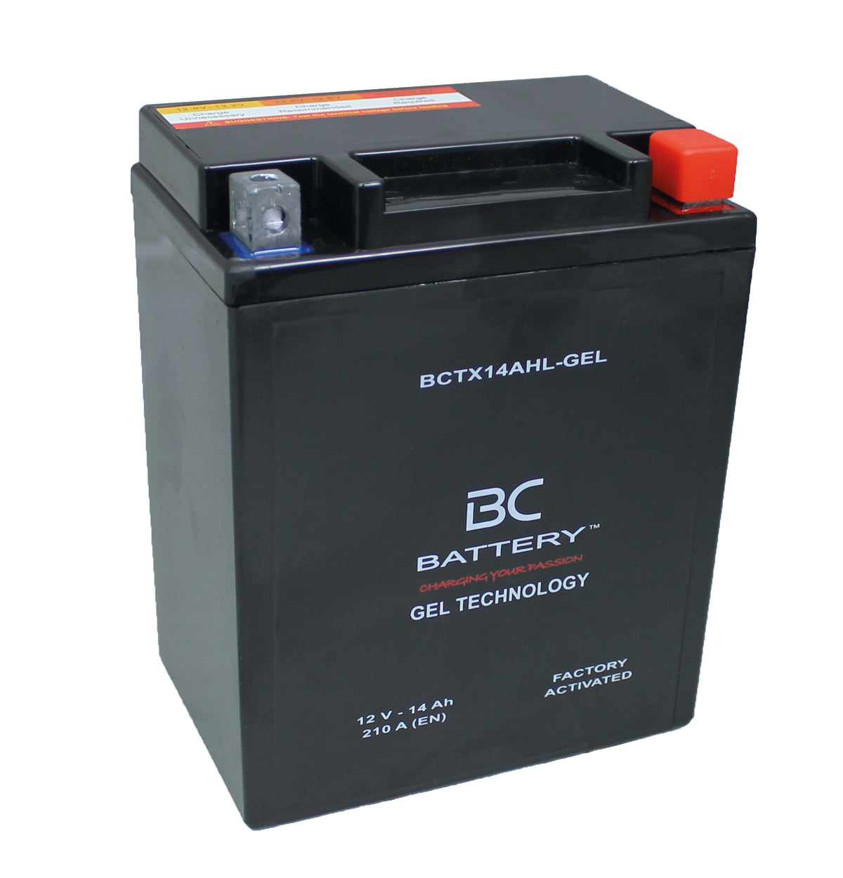 BCTX14AHL-GEL| Batteria Moto al GEL, 12V